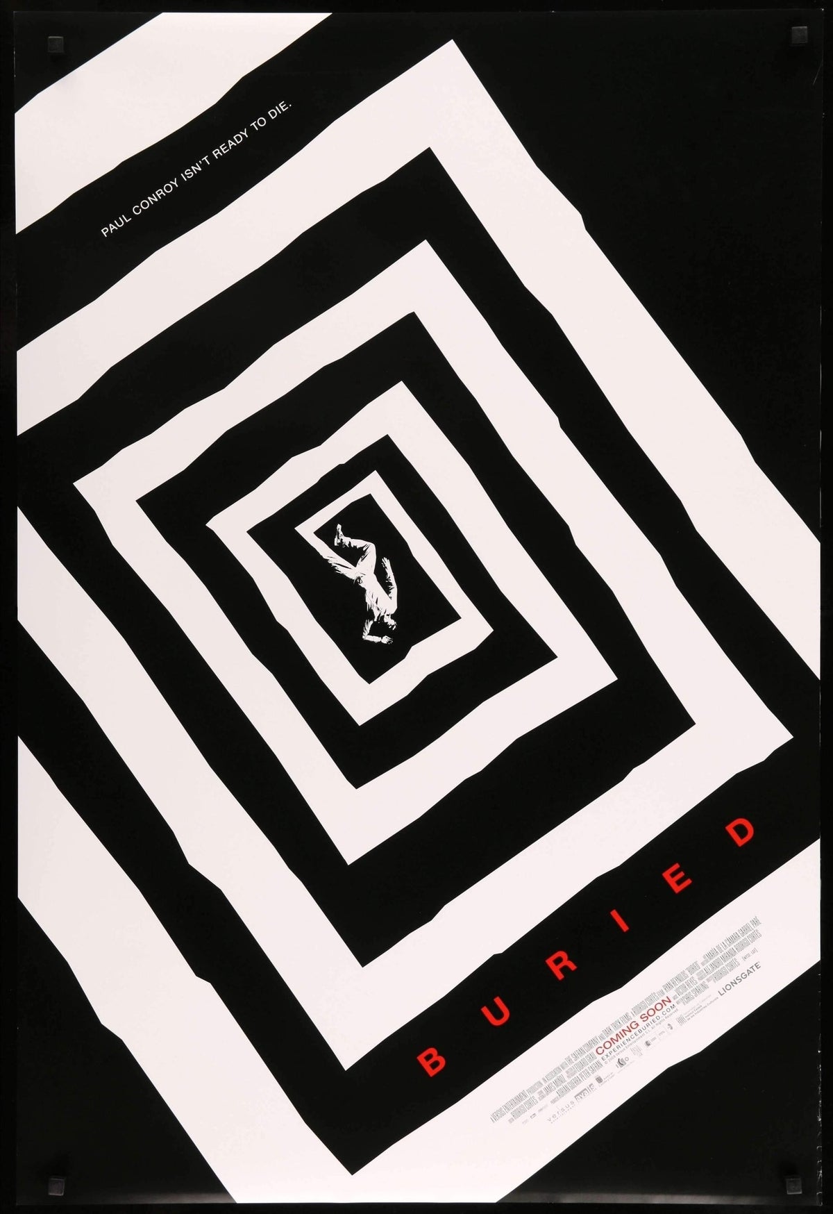 Buried (2010) original movie poster for sale at Original Film Art - Vintage Movie Posters