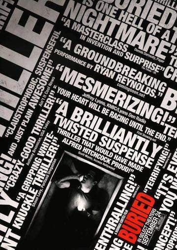 Buried (2010) original movie poster for sale at Original Film Art - Vintage Movie Posters