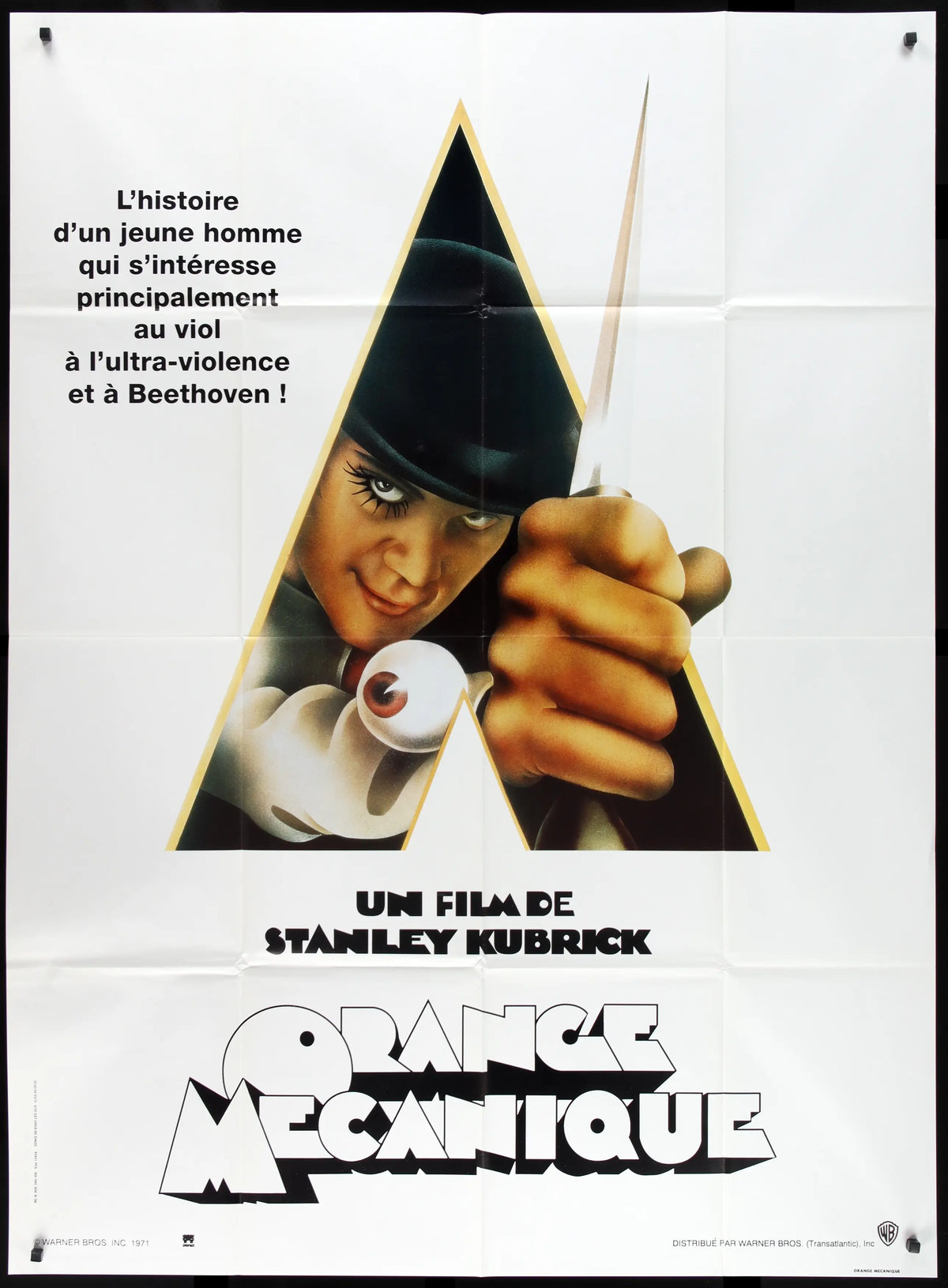 Clockwork Orange (1972) original movie poster for sale at Original Film Art - Vintage Movie Posters