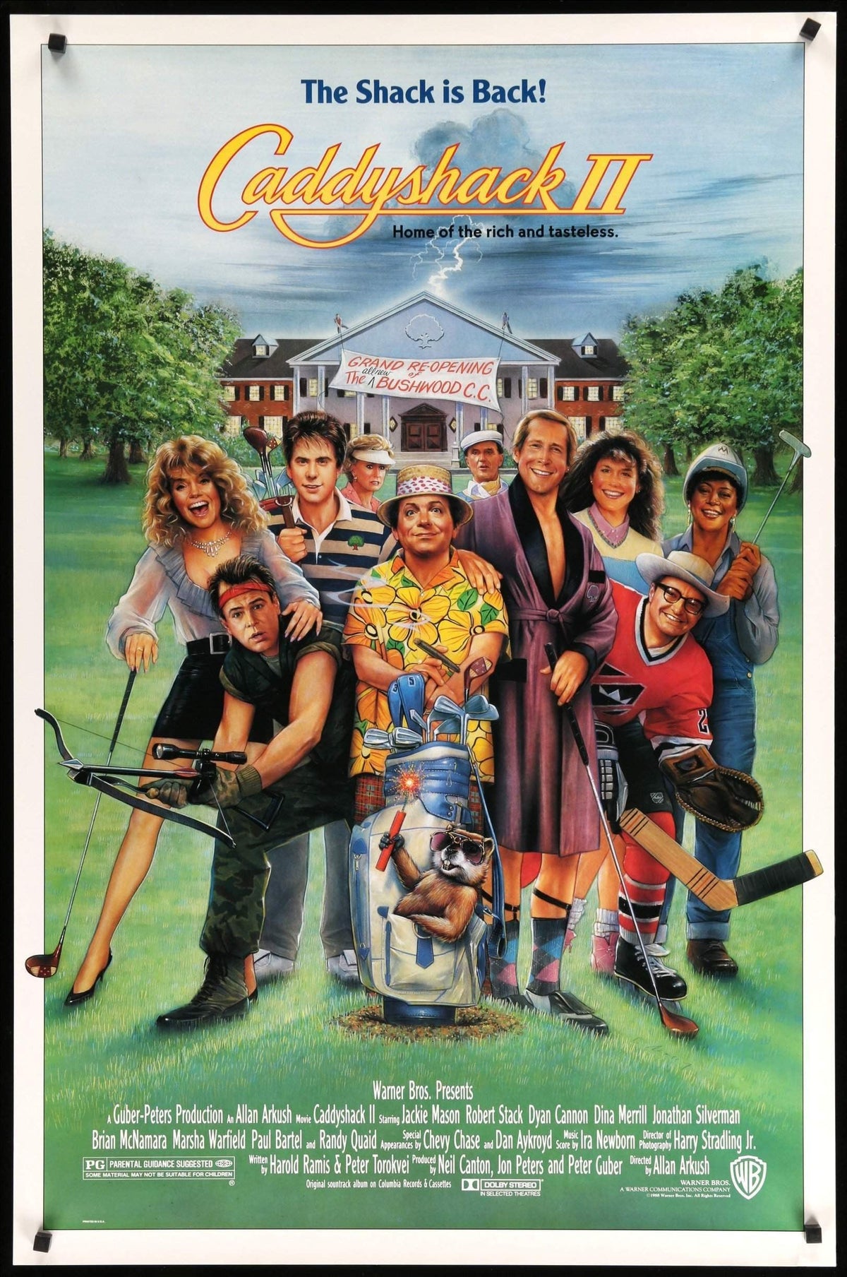 Caddyshack II (1988) original movie poster for sale at Original Film Art