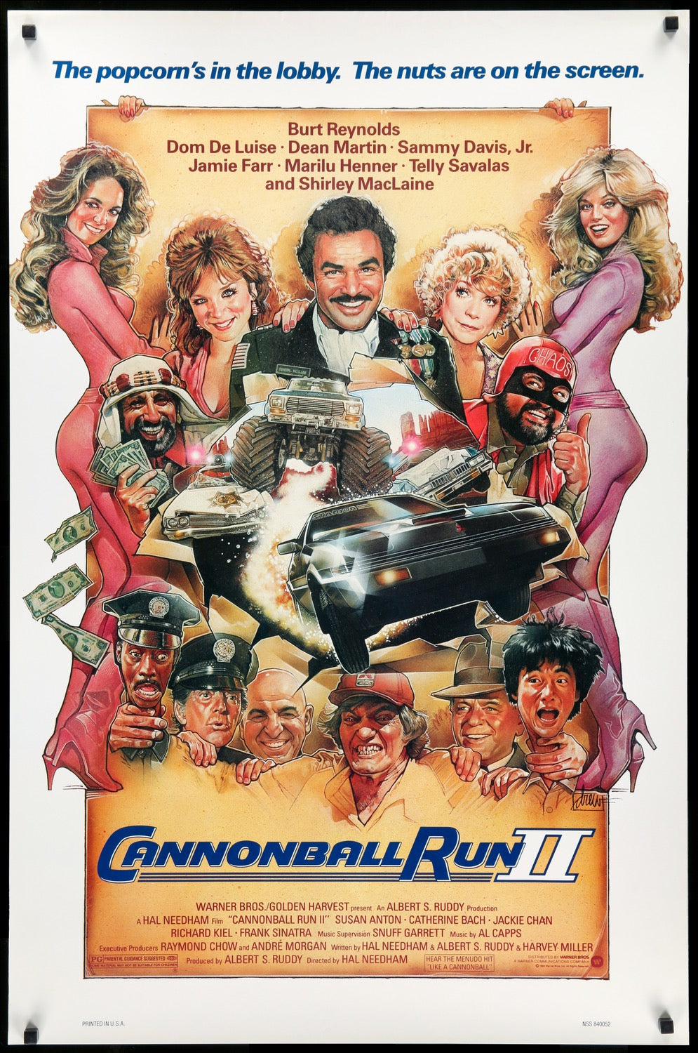 Cannonball Run 2 (1984) original movie poster for sale at Original Film Art - Vintage Movie Posters