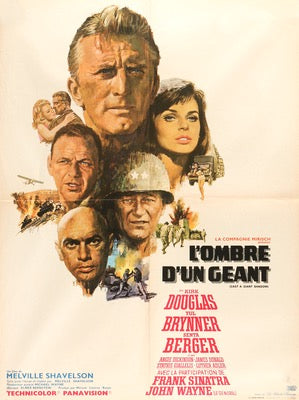 Cast a Giant Shadow (1966) original movie poster for sale at Original Film Art
