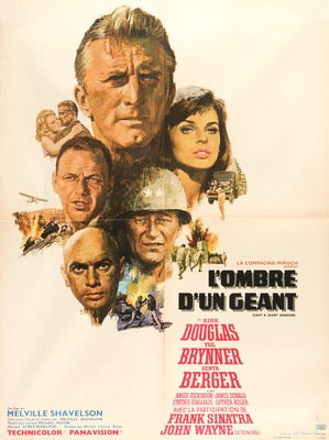 Cast a Giant Shadow (1966) original movie poster for sale at Original Film Art - Vintage Movie Posters