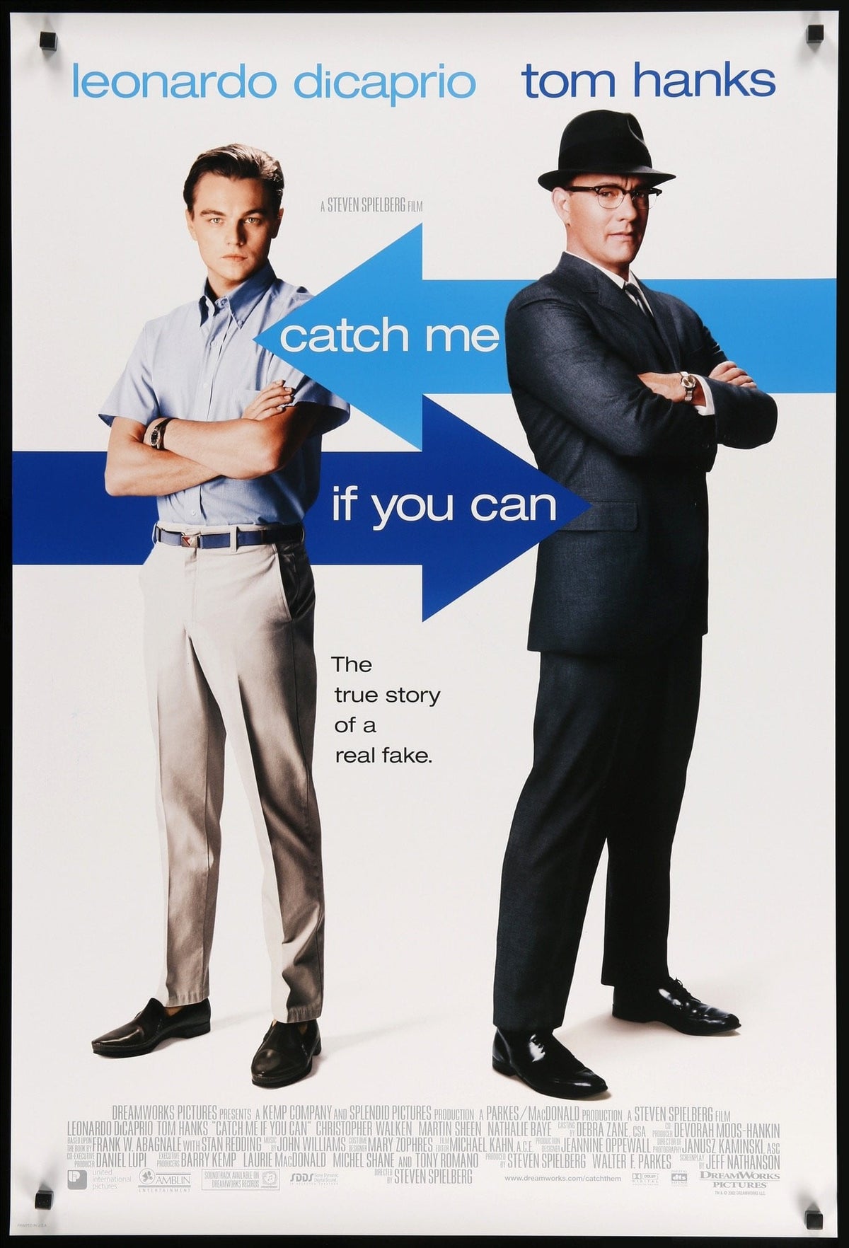 Catch Me If You Can (2002) original movie poster for sale at Original Film Art