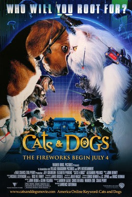 Cats and Dogs (2001) original movie poster for sale at Original Film Art