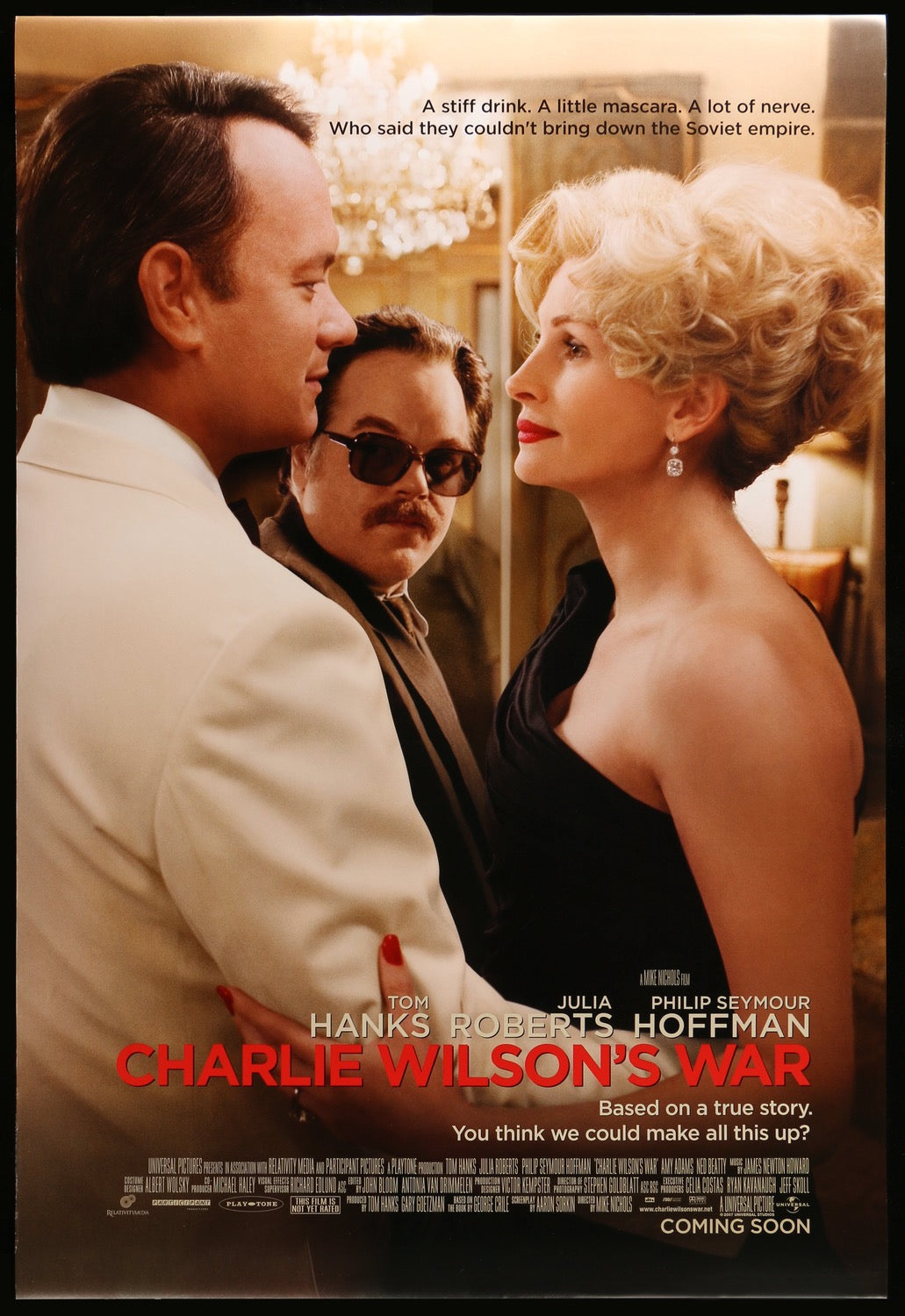 Charlie Wilson&#39;s War (2007) original movie poster for sale at Original Film Art - Vintage Movie Posters