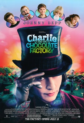 Charlie and the Chocolate Factory (2005) original movie poster for sale at Original Film Art