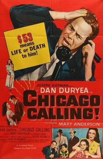 Chicago Calling (1951) original movie poster for sale at Original Film Art - Vintage Movie Posters