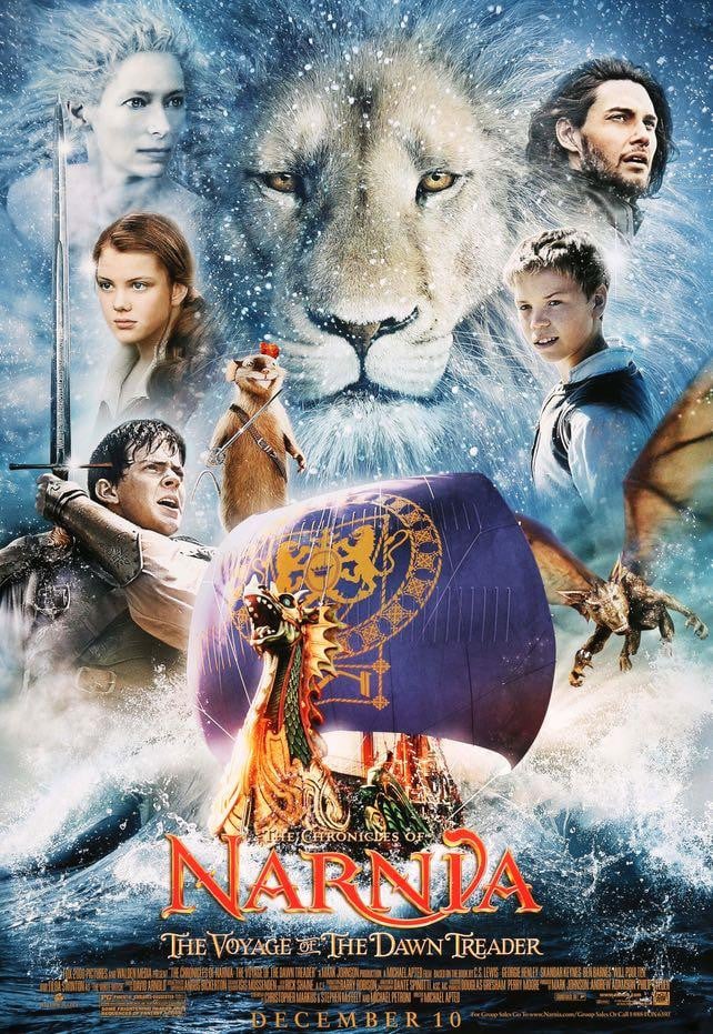 Chronicles of Narnia: The Voyage of the Dawn Treader (2010) original movie poster for sale at Original Film Art