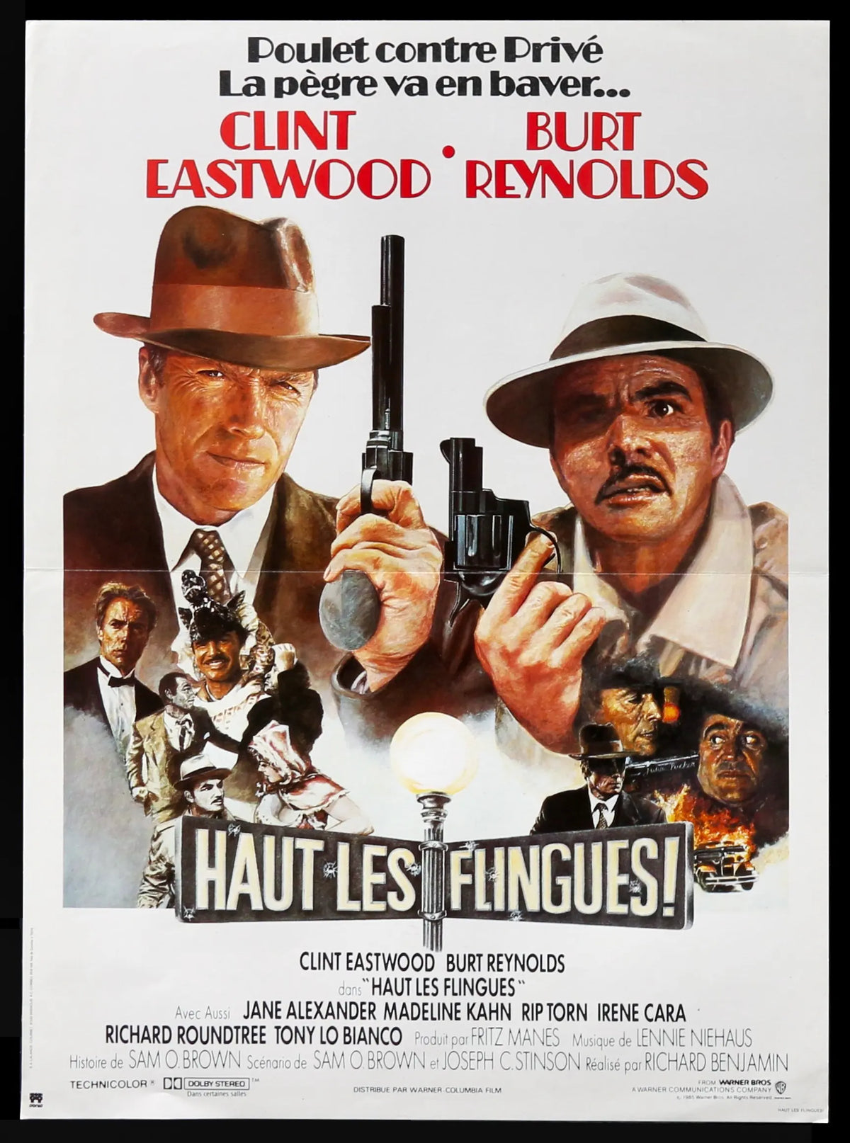 City Heat (1984) original movie poster for sale at Original Film Art - Vintage Movie Posters