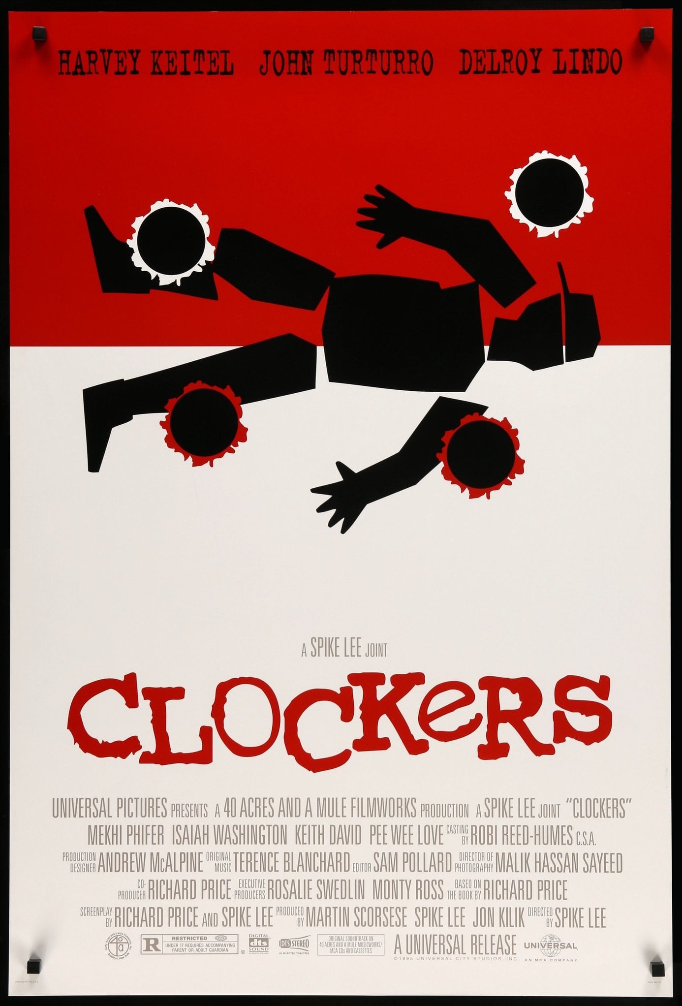 Clockers (1995) Original One-Sheet Movie Poster - Original Film