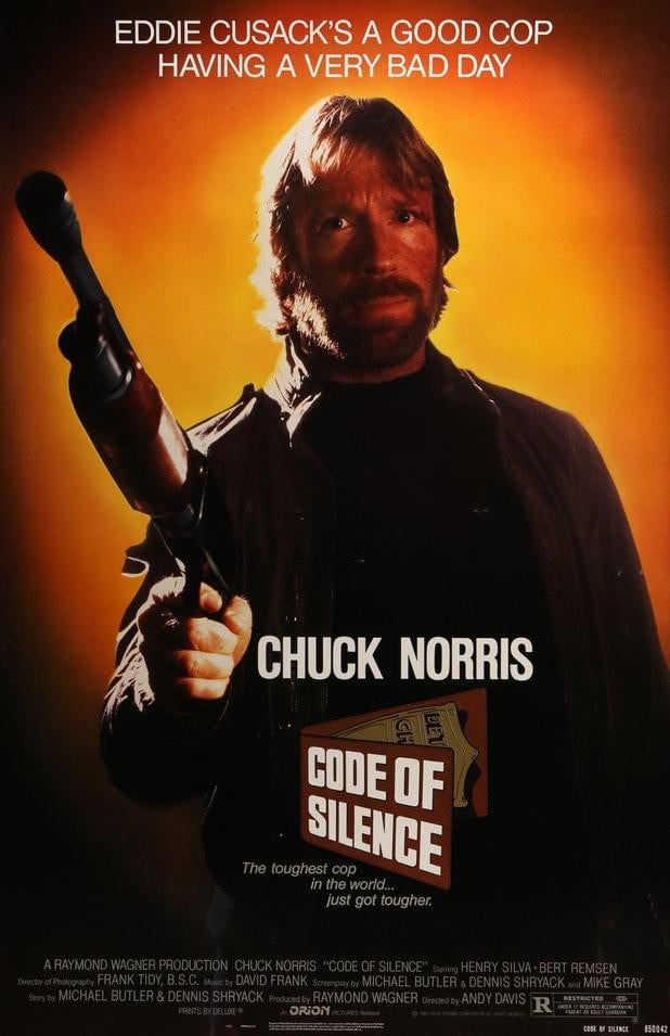 Code of Silence (1985) original movie poster for sale at Original Film Art