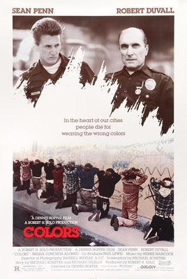 Colors (1988) original movie poster for sale at Original Film Art - Vintage Movie Posters