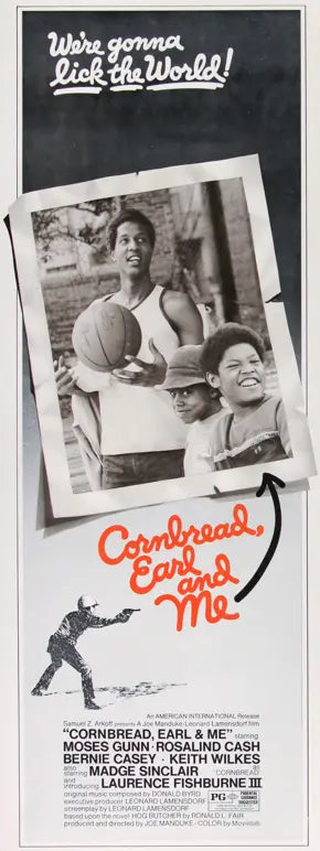 Cornbread, Earl and Me (1975) original movie poster for sale at Original Film Art