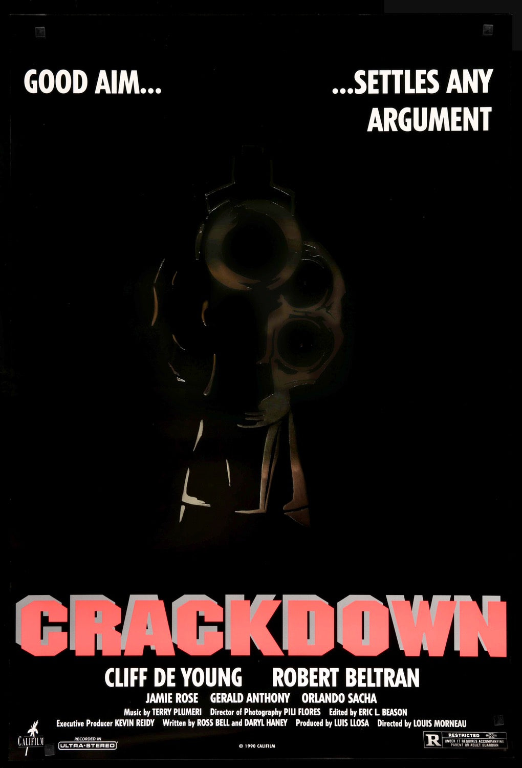 Crackdown (1991) original movie poster for sale at Original Film Art