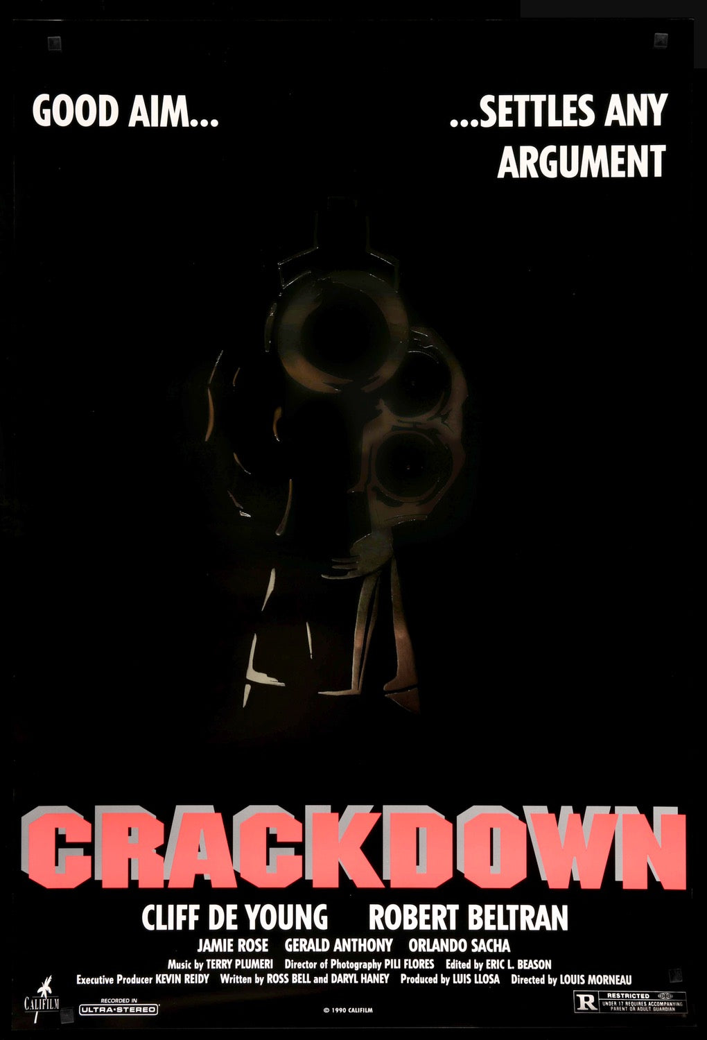 Crackdown (1991) original movie poster for sale at Original Film Art - Vintage Movie Posters