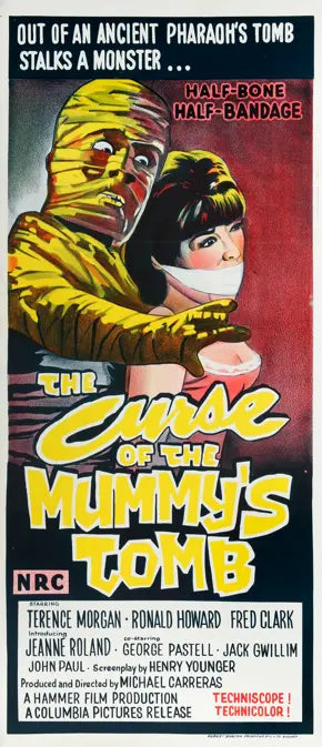 Curse of the Mummy's Tomb (1964) original movie poster for sale at Original Film Art