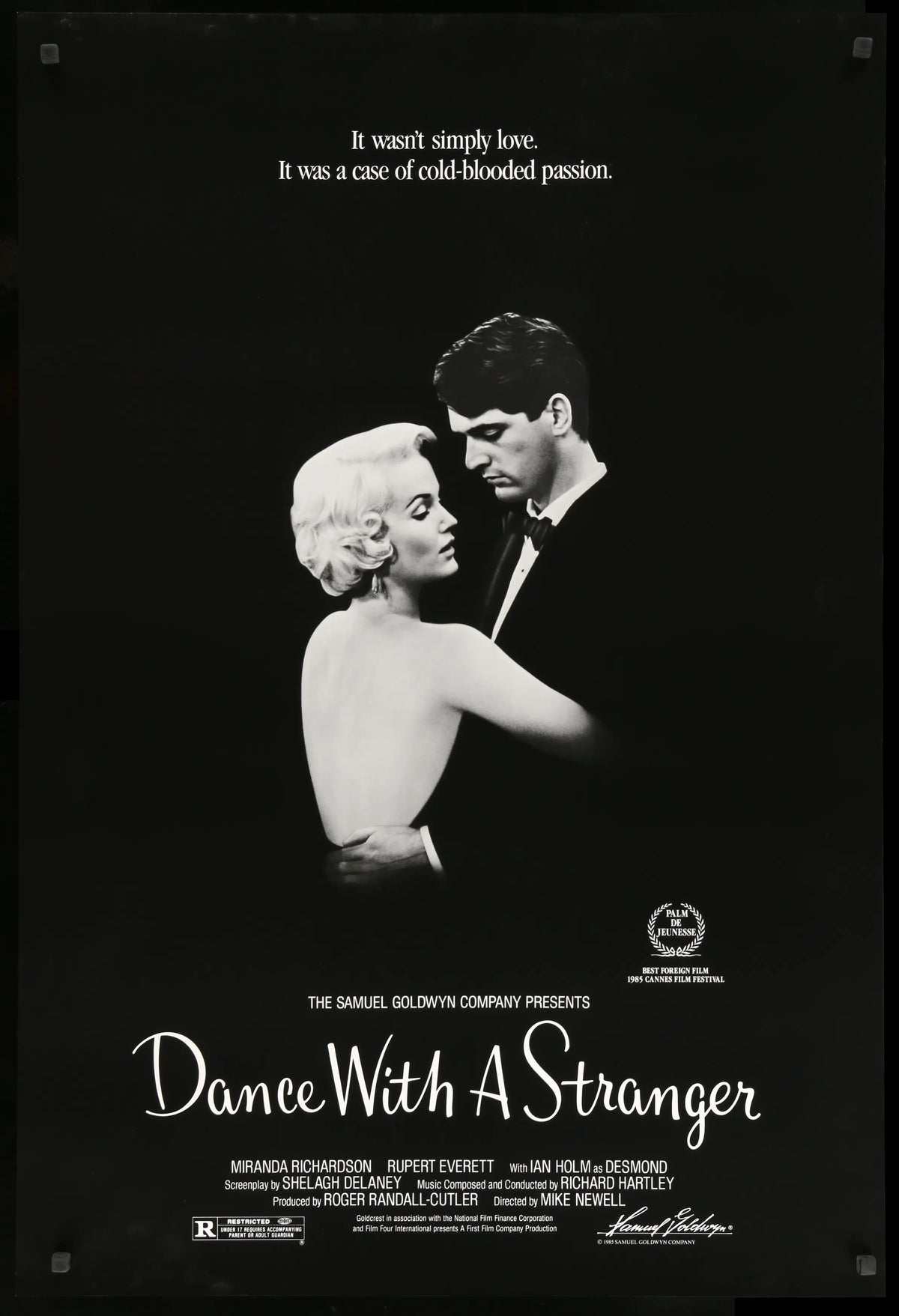 Dance With a Stranger (1985) original movie poster for sale at Original Film Art - Vintage Movie Posters