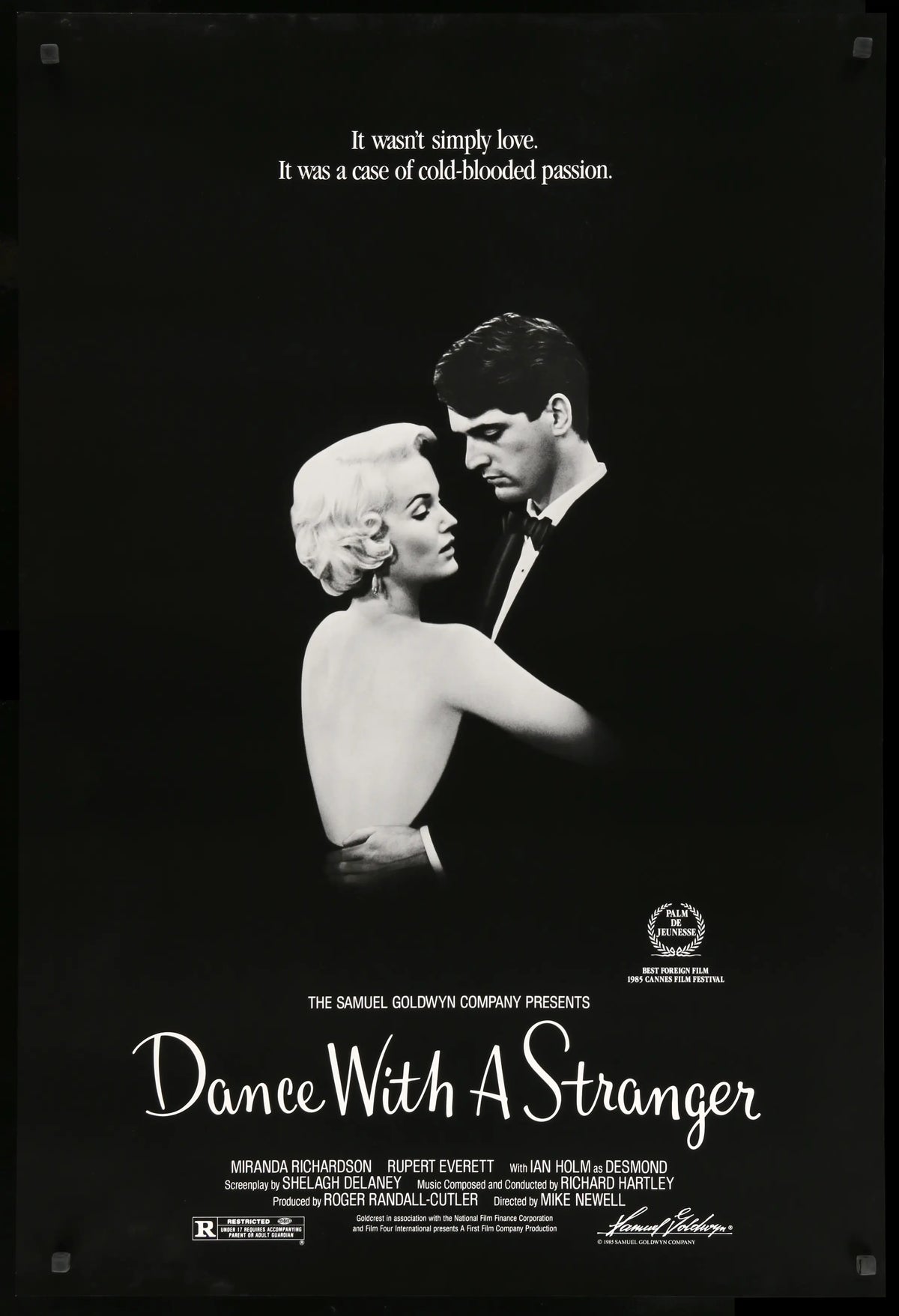 Dance With a Stranger (1985) original movie poster for sale at Original Film Art