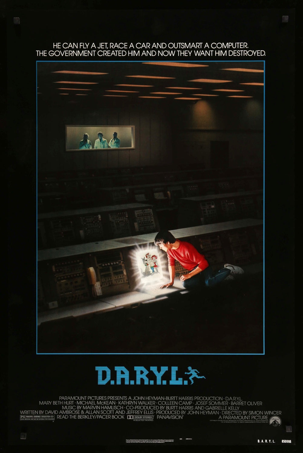 D.A.R.Y.L. (1985) original movie poster for sale at Original Film Art
