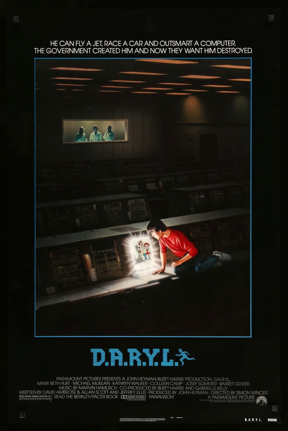 D.A.R.Y.L. (1985) original movie poster for sale at Original Film Art - Vintage Movie Posters