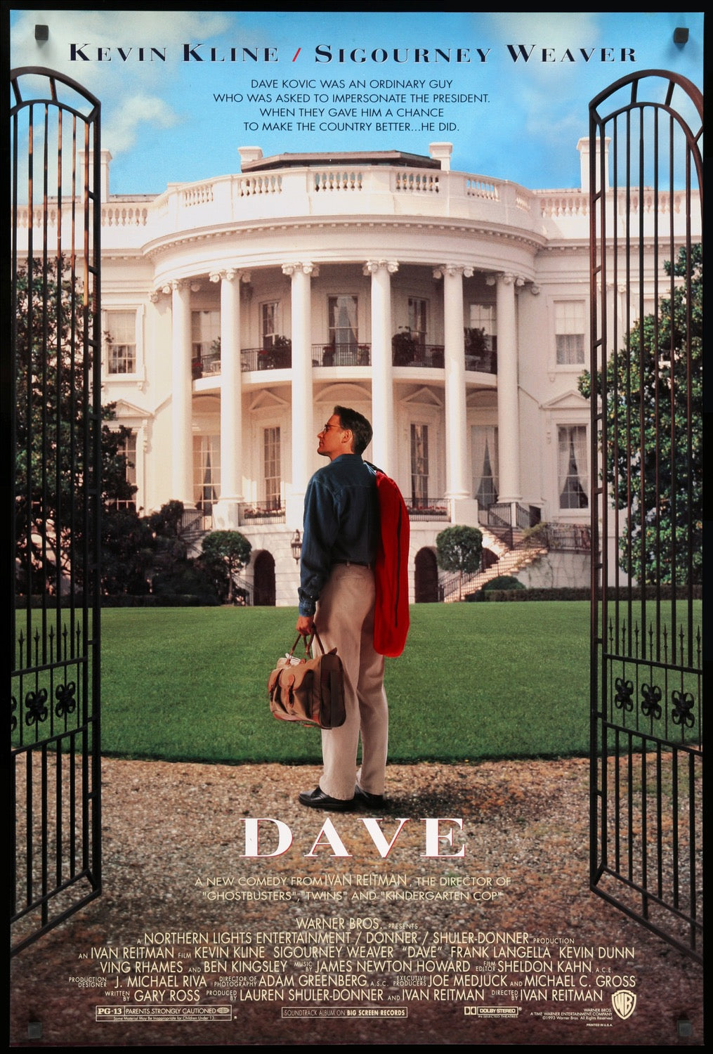 Dave (1993) original movie poster for sale at Original Film Art - Vintage Movie Posters