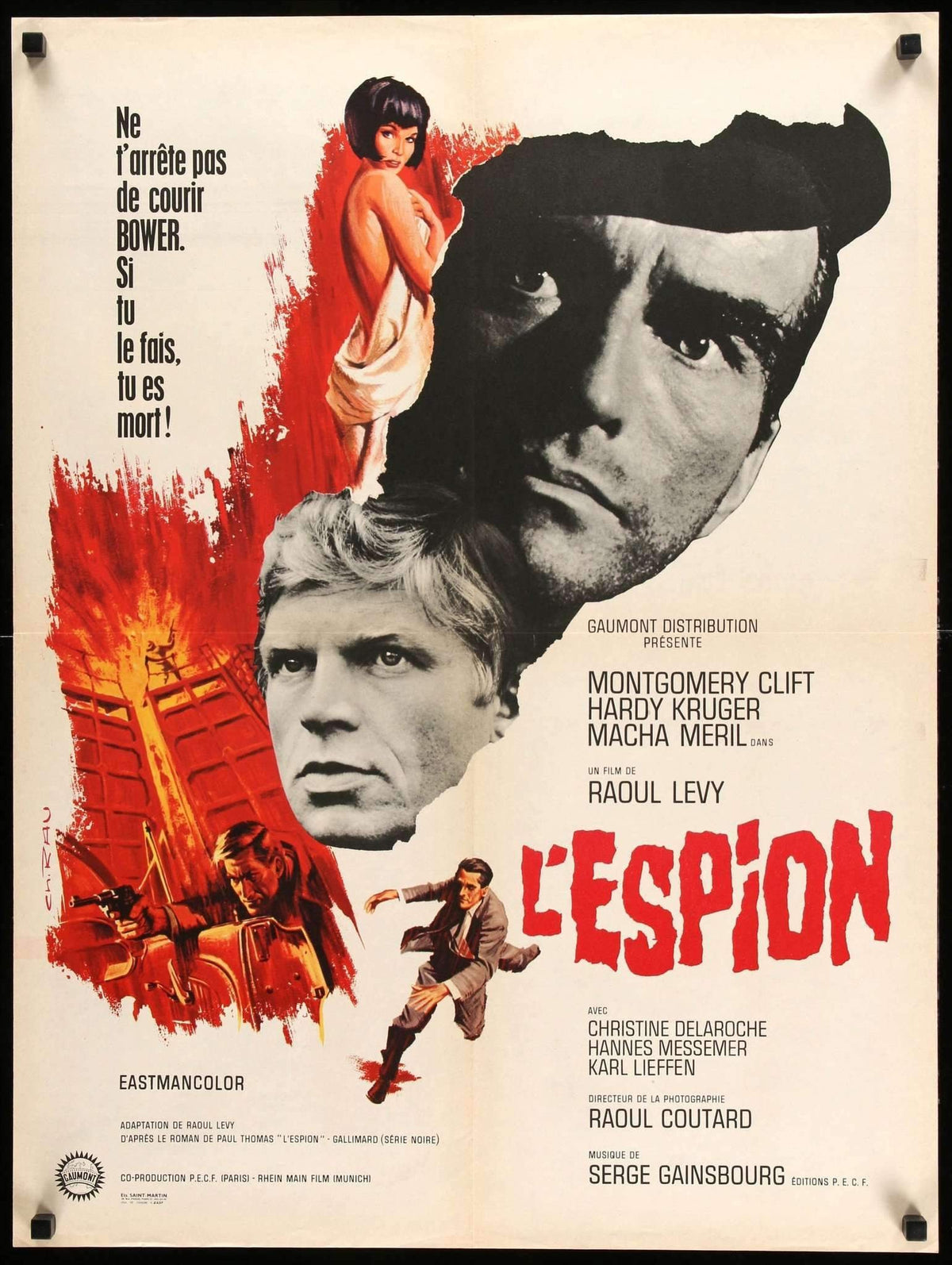 Defector (1966) original movie poster for sale at Original Film Art