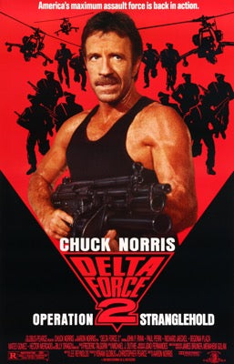 Delta Force 2: Operation Stranglehold (1990) original movie poster for sale at Original Film Art