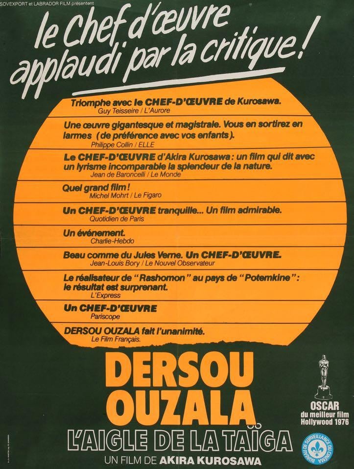 Dersu Uzala (1975) original movie poster for sale at Original Film Art