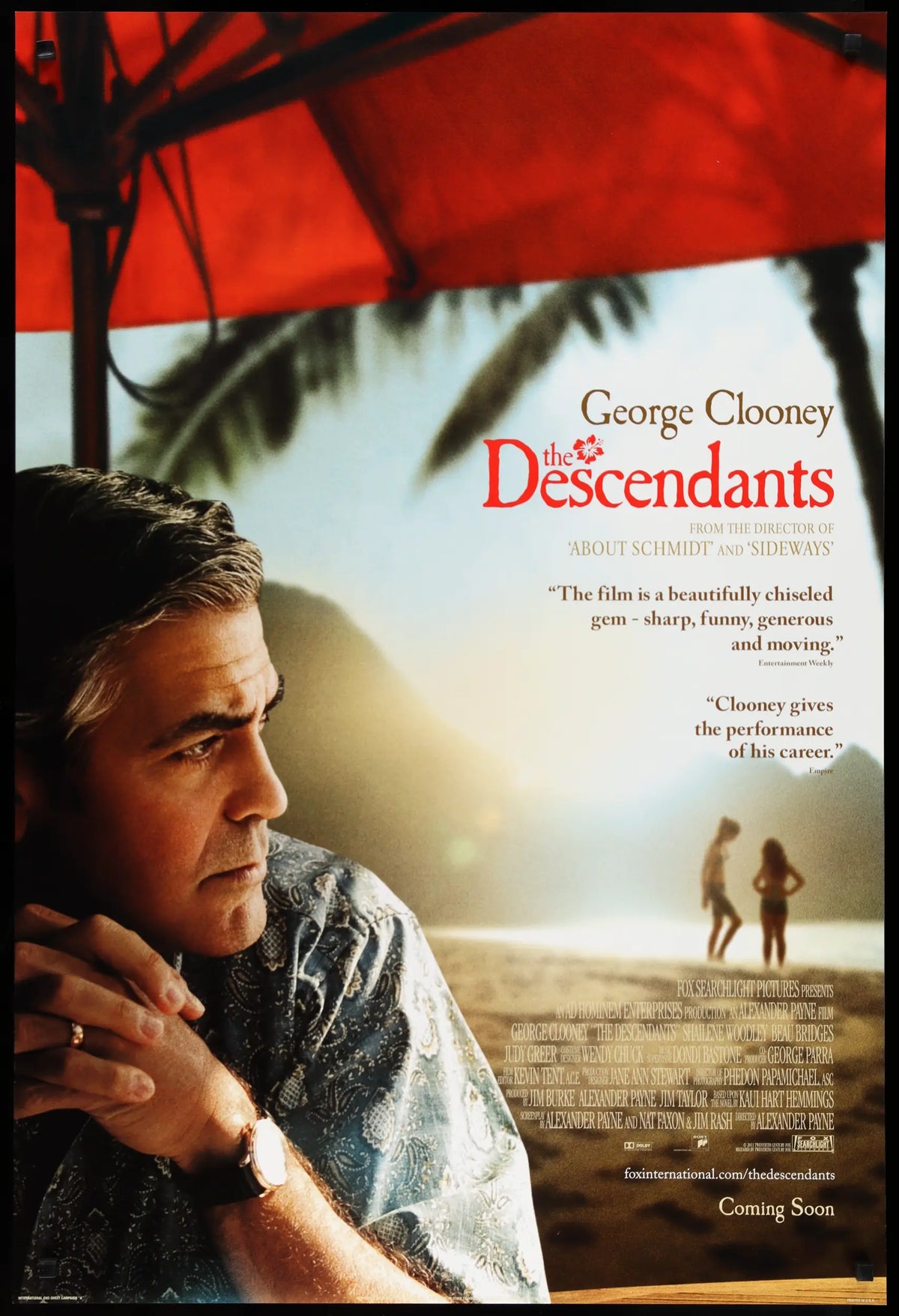 Descendants (2011) original movie poster for sale at Original Film Art - Vintage Movie Posters