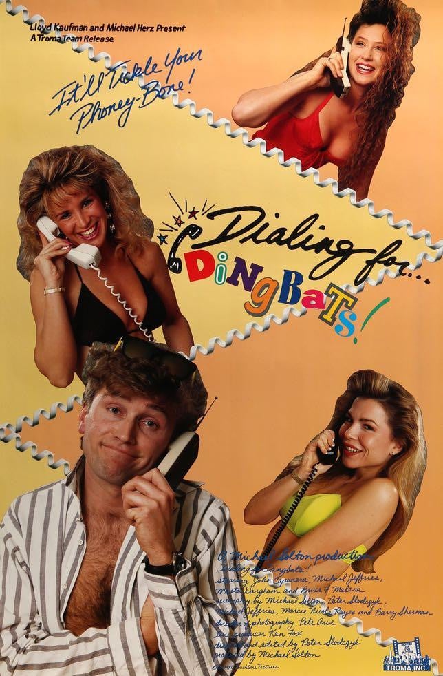 Dialing for Dingbats (1989) original movie poster for sale at Original Film Art