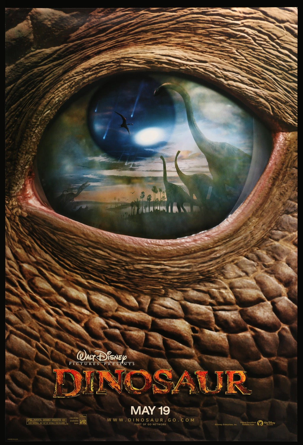 Dinosaur (2000) original movie poster for sale at Original Film Art - Vintage Movie Posters