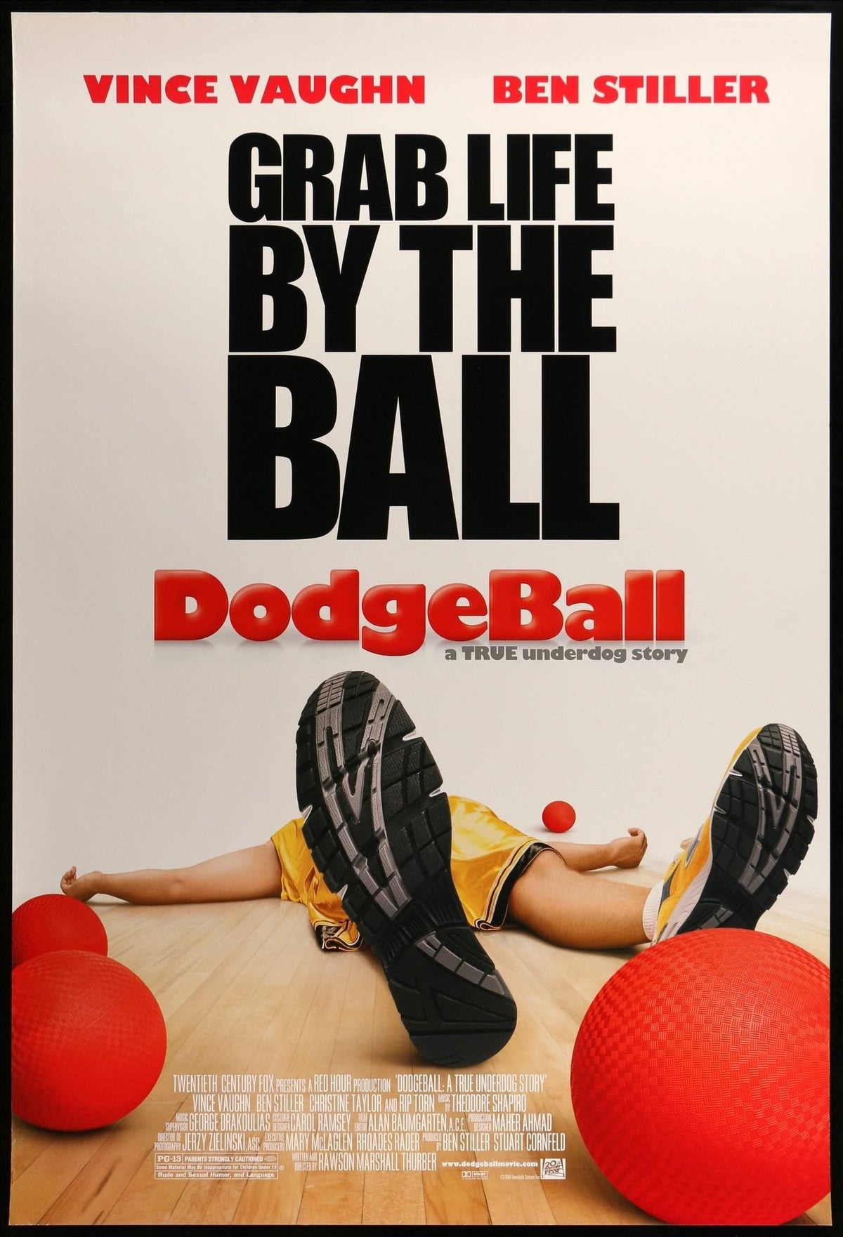 Dodgeball: A True Underdog Story (2004) original movie poster for sale at Original Film Art