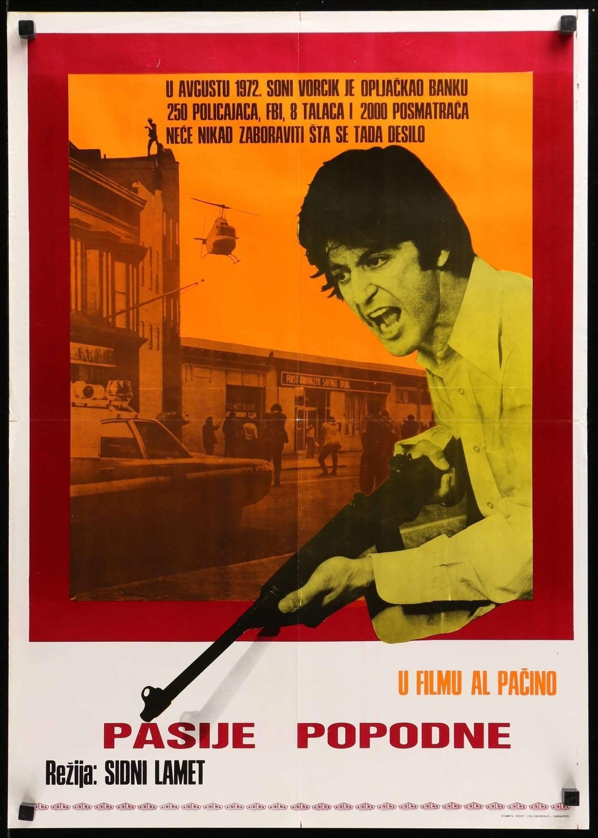 Dog Day Afternoon (1975) original movie poster for sale at Original Film Art - Vintage Movie Posters