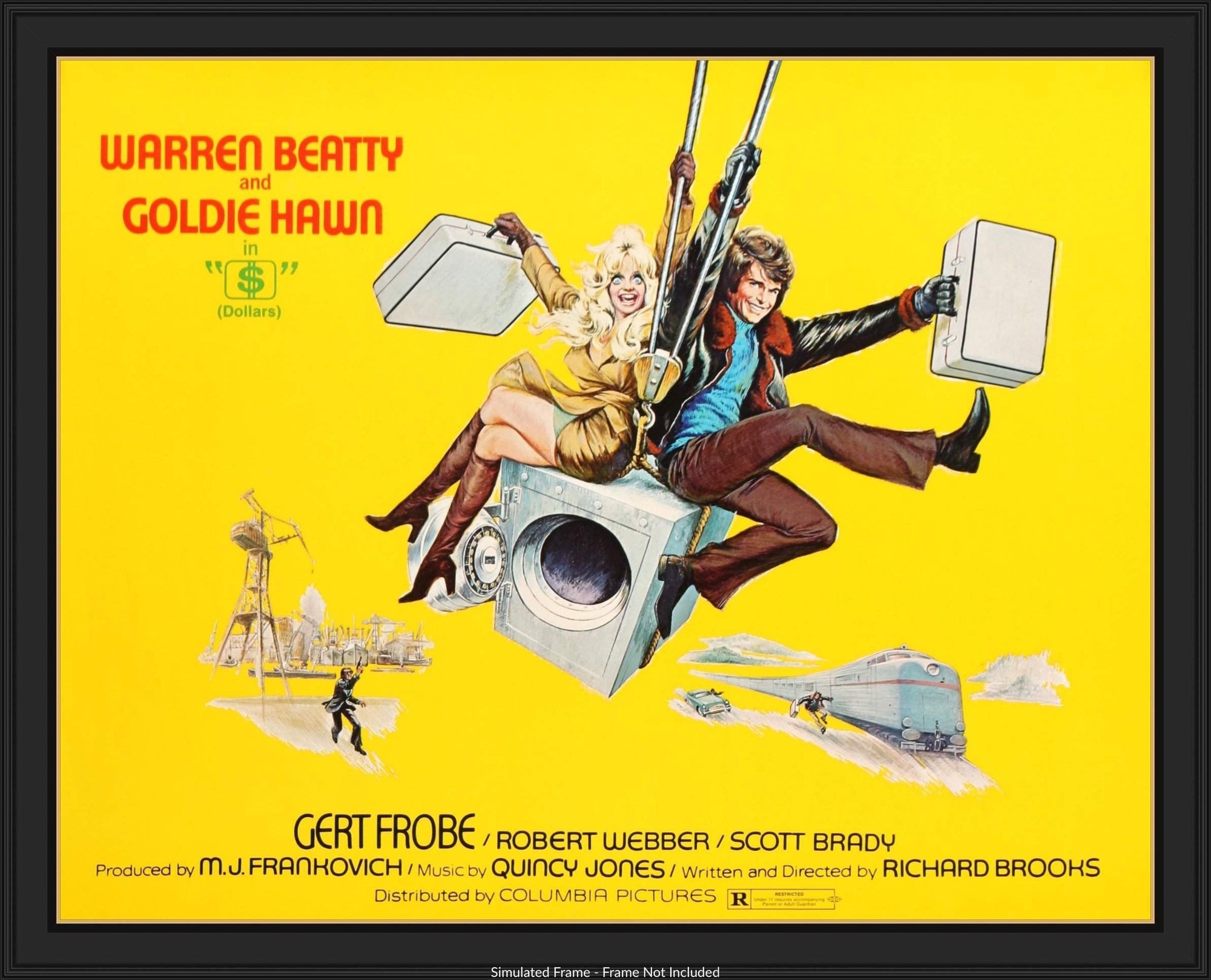 Dollars (1971) original movie poster for sale at Original Film Art