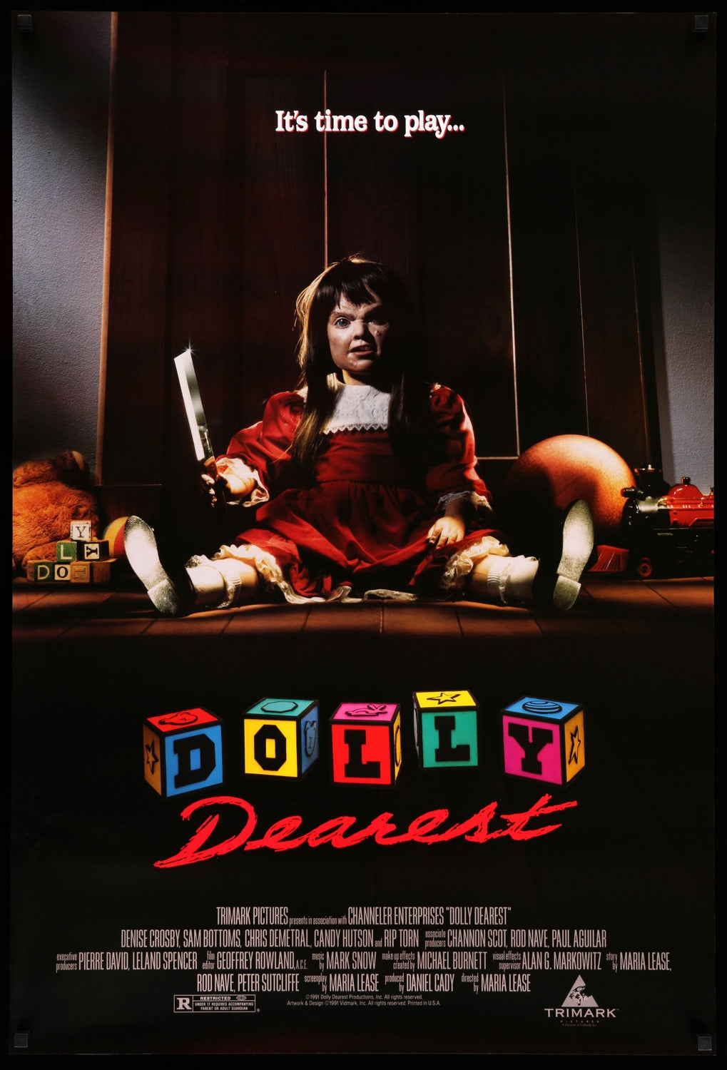 Dolly Dearest (1991) original movie poster for sale at Original Film Art