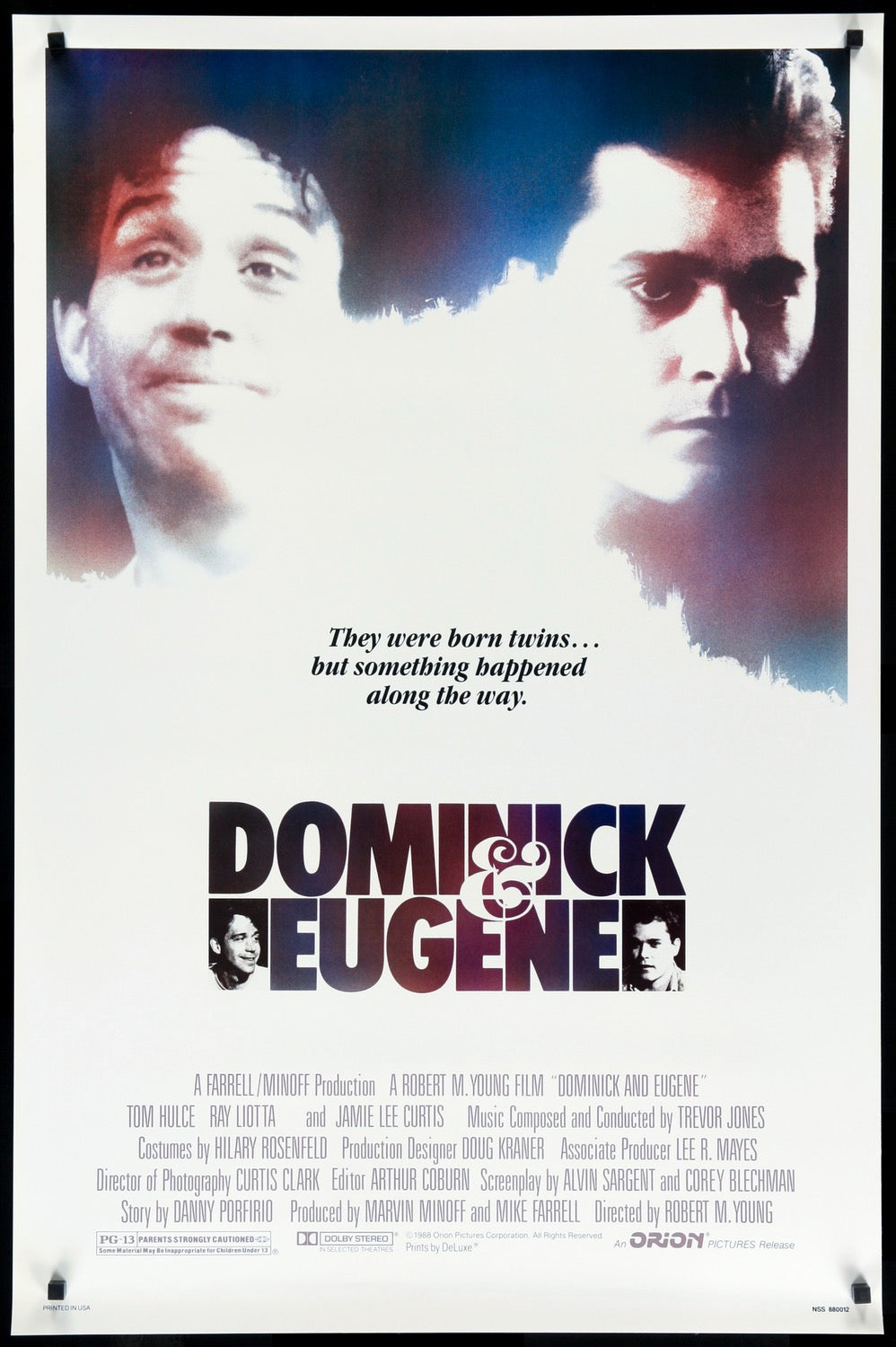 Dominick and Eugene (1988) original movie poster for sale at Original Film Art