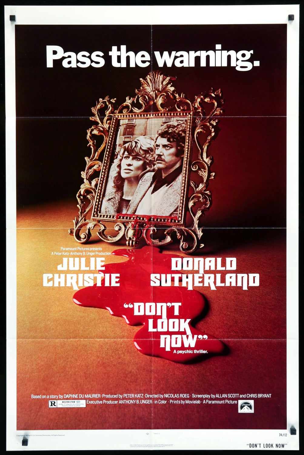 Don&#39;t Look Now (1973) original movie poster for sale at Original Film Art