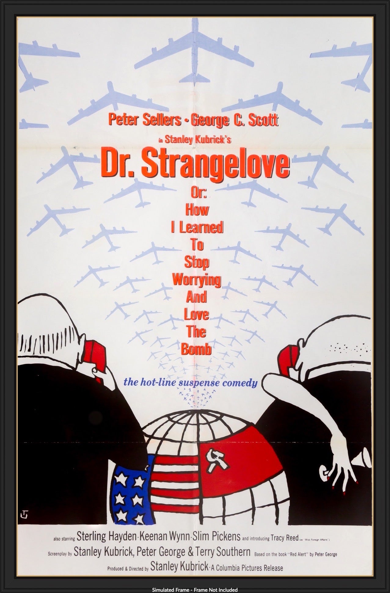 Dr. Strangelove or: How I Learned to Stop Worrying and Love the Bomb (1964) original movie poster for sale at Original Film Art