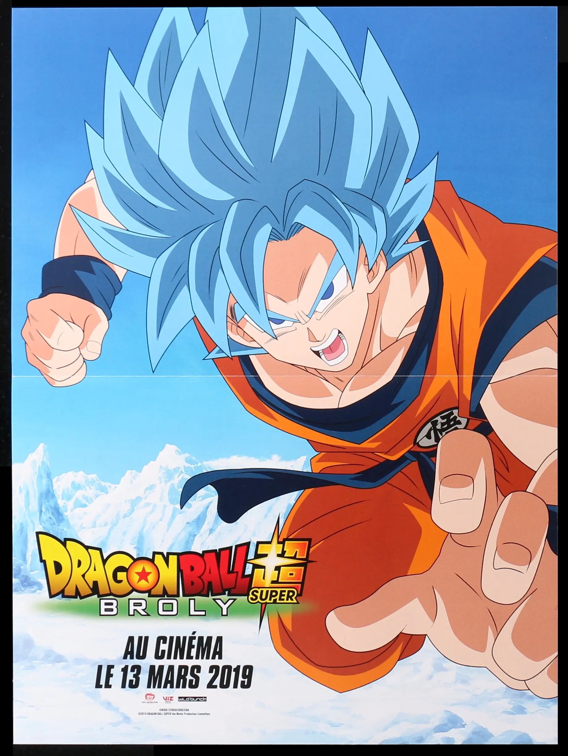 Dragon Ball Super Broly 2018 Original French Petite Movie