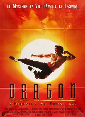 Dragon the Bruce Lee Story (1993) original movie poster for sale at Original Film Art