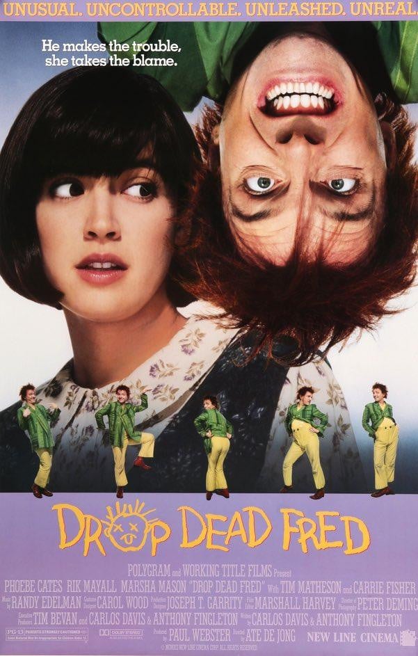 Drop Dead Fred (1991) original movie poster for sale at Original Film Art