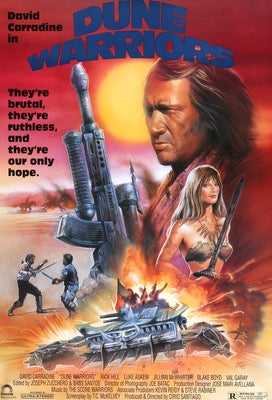 Dune Warriors (1991) original movie poster for sale at Original Film Art
