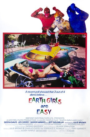 Earth Girls are Easy (1989) original movie poster for sale at Original Film Art