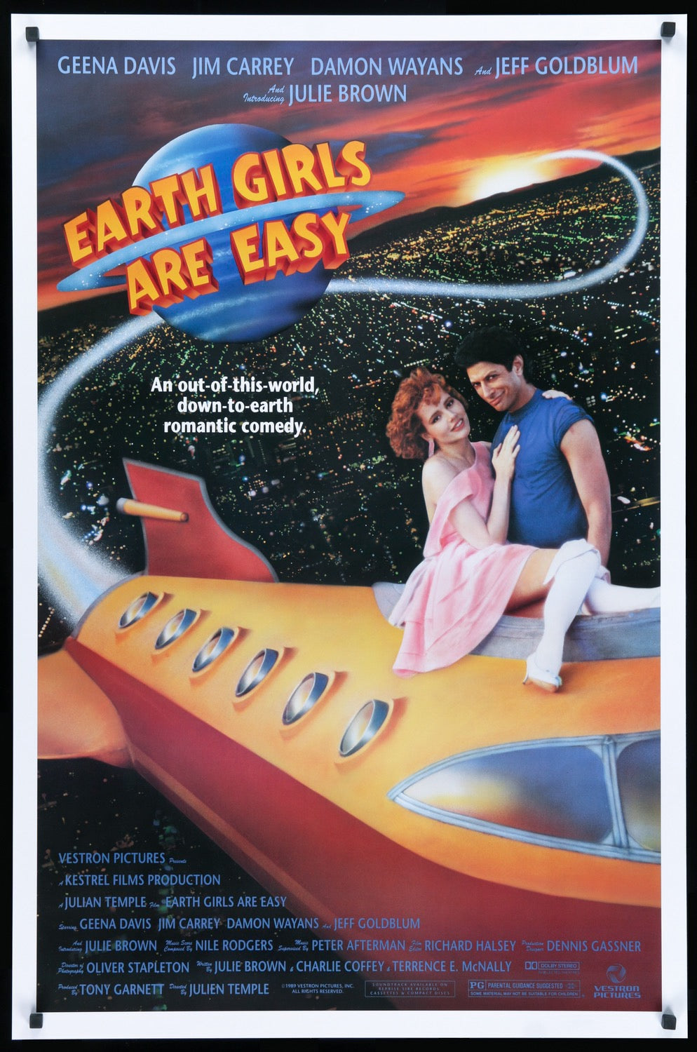 Earth Girls are Easy (1989) original movie poster for sale at Original Film Art - Vintage Movie Posters