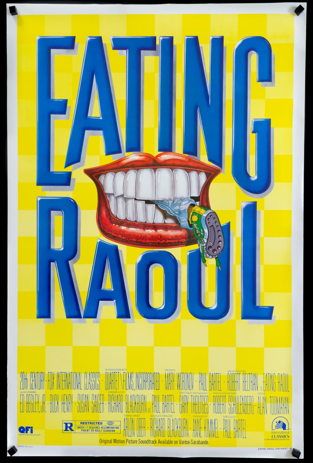Eating Raoul (1982) original movie poster for sale at Original Film Art - Vintage Movie Posters
