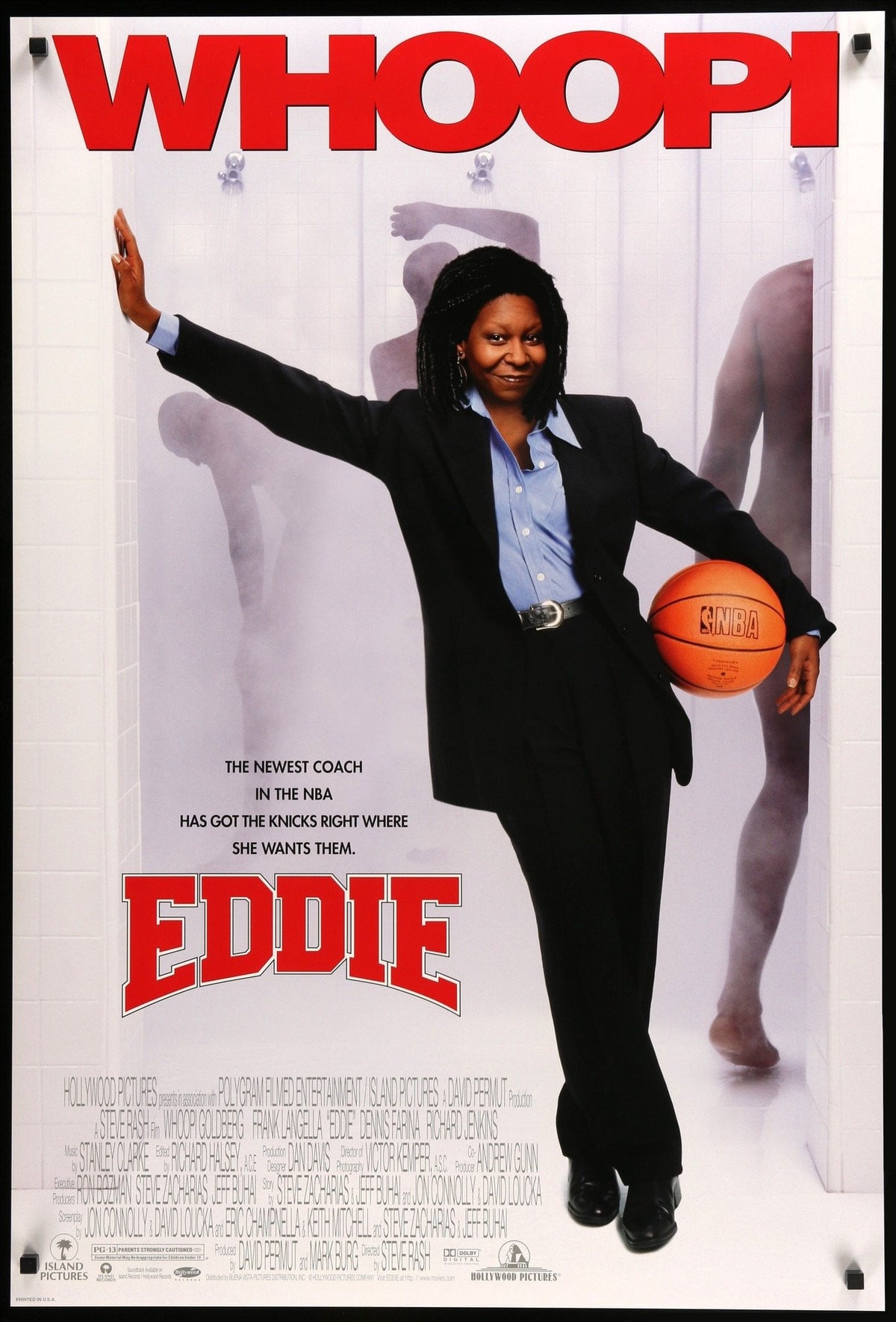 Eddie (1996) original movie poster for sale at Original Film Art - Vintage Movie Posters