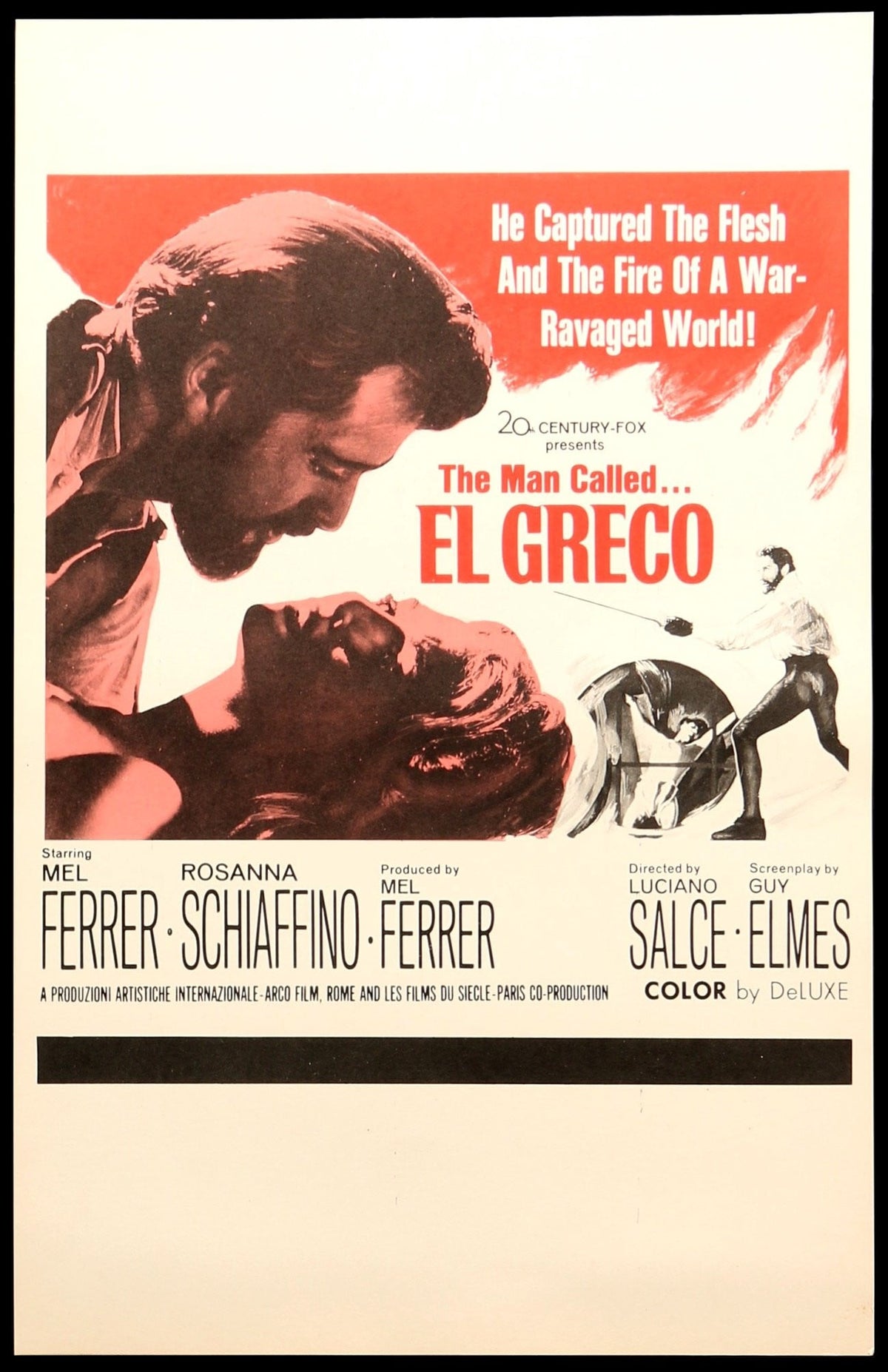 El Greco (1966) original movie poster for sale at Original Film Art - Vintage Movie Posters