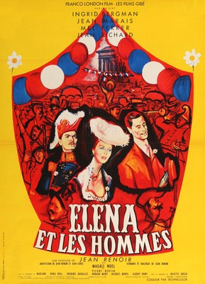Elena and Her Men (1956) original movie poster for sale at Original Film Art - Vintage Movie Posters
