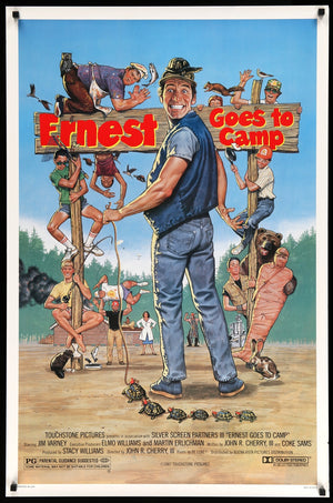Ernest Goes to Camp (1987) original movie poster for sale at Original Film Art